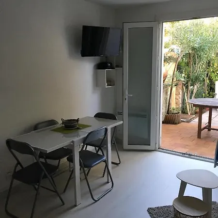 דירה Studio Avec Jardin Pour 4 Pers לה קיוטאט